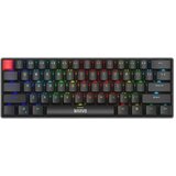 Marvo Tastatura Saber 61 (KG933G) Gaming Mehanička Žična / RGB / Anti-Ghosting / USB-C / 60% / Black | Eponuda.com
