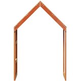 vidaXL krov za dječji krevet voštano smeđi 60 x 99 x 139,5 cm borovina | shoptok.hr
