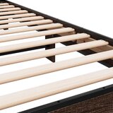 Okvir za krevet smeđi hrast 90x190 cm konstruirano drvo i metal | shoptok.hr