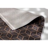 Joop! TKANA PREPROGA Metric 170/240 cm tkano antracit | Shoptok.si