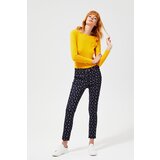 Marisse Printed Trousers Z-Sp-3010 Navy | Shoptok.si