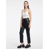 Orsay Black Leatherette Pants - Ladies | ePonuda.com