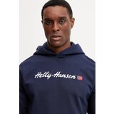 Helly Hansen Dukserica za muškarce, boja: tamno plava, s kapuljačom, s aplikacijom | shoptok.hr