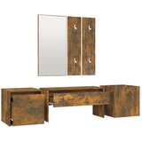 Set namještaja za hodnik boja hrasta konstruirano drvo | shoptok.hr