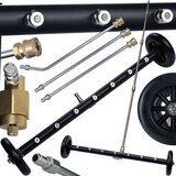Rosfix Set Brizgalna Cev Za Pranje Podvozja – 7 Šob 40°, 275 bar, Nerjaveče Šobe | 3 Cevni Podaljški 120 cm, Hitri Priključek 1/4", (5000356645) Cene