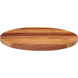 Stolna ploča od masivnog drva bagrema okrugla 25 - 27 mm 50 cm | shoptok.hr