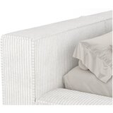 Maison de Rêve Krem tapecirani bračni krevet s prostorom za odlaganje s podnicom 200x200 cm Voliera – | shoptok.hr