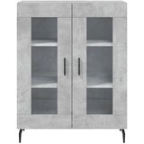  Visoka komoda siva betona 69,5x34x180 cm od konstruiranog drva | shoptok.hr