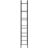 vidaXL Stalak za drva crni 50x30x209 cm čelik | shoptok.hr