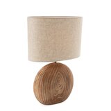 Honsel Moderne tafellamp hout 53 cm incl. LED - Djo Cene