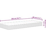  Madrac s oprugama bonnell srednji 80x200 cm | shoptok.hr