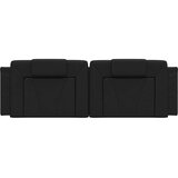 vidaXL Vzglavna stranica črna 160 cm umetno usnje | Shoptok.si