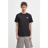 The North Face Pamučna majica Reflective Box za muškarce, boja: crna, s tiskom, NF0A8C4VU1H1 | shoptok.hr