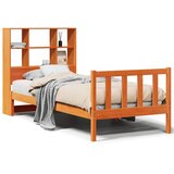  s regalom za knjige bez madraca 75 x 190 cm od borovine | shoptok.hr