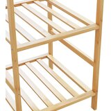  Stalak za odjeću s policama 100x50x184,5 cm bambus | shoptok.hr