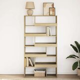 vidaXL Regal za knjige boja hrasta 100x33x187,5 cm konstruirano drvo | shoptok.hr