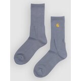 Carhartt WIP Chase Nogavice shady blue / gold Cene
