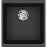  Umivaonik Crna 430 x 460 mm 80% kvarc i 20% smola | shoptok.hr