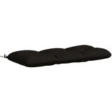  Jastučić za klupu VIANEN 100% poliester Crna 110 x 50 x 12 cm - Crna 110 x 50 x 12 cm | shoptok.hr