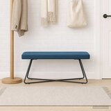  Klupa Plava 110 x 40 x 45 cm Baršun | Eponuda.ba
