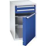eurokraft basic predalnik za orodje, širina 600 mm, višina 1000 mm, predala 2 x 100 mm, vrata 1 x 700 mm Cene