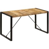  Jedilna miza 140x70x75 cm trden mangov les | Shoptok.si