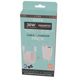Avax Punjač CH641P+CB610P / USB-C to USB-C / 100W / 1m braided / Pink Cene