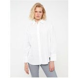LC Waikiki Shirt - White - Oversize cene