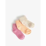 Koton 3-Piece Set of Basic Socks Cotton Cene