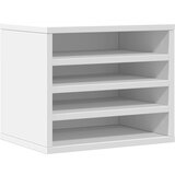  Organizator za stol bijeli 36 x 26 x 29,5 cm konstruirano drvo | shoptok.hr