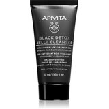 Apivita Cleansing Black Detox Jelly Cleanser čistilni gel z aktivnim ogljem 50 ml Cene