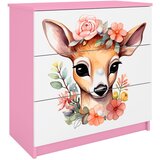 Dječja komoda - BAMBI - roza | shoptok.hr