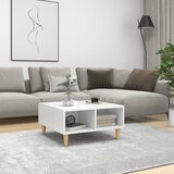  Stolić za kavu bijeli 60 x 60 x 30 cm od iverice | shoptok.hr