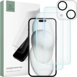 KALJENO STEKLO ZA IPHONE 15 SUPREME SET CLEAR 9H, (22004460)
