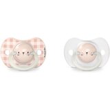 Suavinex Night & Day Physiological 6-18 m duda Pink Rabbit 2 kos Cene