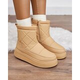 Resti Light brown women's boots a'la snow boots Kacecica | ePonuda.com