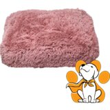 Moksi ležaljka za pse i mačke ponchik plus soft l VR02, roze | ePonuda.com