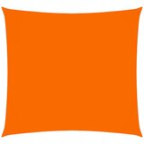 vidaXL Senčno jadro oksford blago kvadratno 3,6x3,6 m oranžno Cene