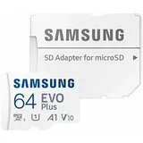 Memorijska kartica SD micro SAM EVO Plus 64GB + Adapter MB-MC64KA/EU