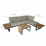  Set vrtnog namještaja Nuforma bež | shoptok.hr