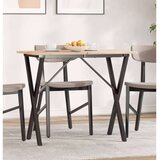  Noge za blagovaonski stol X-oblika 80x40x73 cm lijevano željezo | shoptok.hr