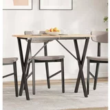  Noge za blagovaonski stol X-oblika 80x40x73 cm lijevano željezo