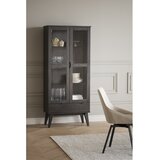 Rowico Rjava vitrina v hrastovem dekorju 82x185 cm Filippa – | Shoptok.si