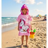 Ready Dečiji Ogrtač Pončo - Unikorn Roze Cene