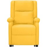  Stol s funkcijo vstajanja rumeno blago, (20698879) | Shoptok.si