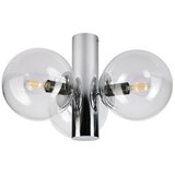  stropna svetiljka sferio 3xE14/5W/230V sjajni hrom/prozirno | Eponuda.com