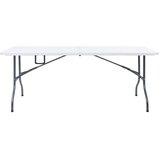  Sklopivi vrtni stol bijeli 180 x 72 x 72 cm HDPE | Eponuda.ba