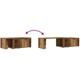  Stol za kavu staro drvo 150x50x35 cm konstruirano drvo | shoptok.hr