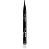 puroBIO cosmetics Fillbrow tekoče črtalo za obrvi odtenek 04 Soft Black 0.7 ml | Shoptok.si