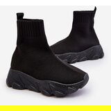 Boto Children's Sporty Sock Shoes Black Zaelin | Shoptok.si